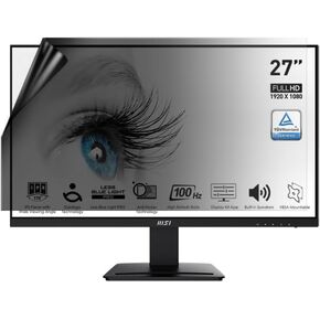 Privacy Lite 2-Way Anti-Glare Anti-Spy Filter Screen Protector Film Compatible with MSI Pro MP273A