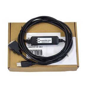 USB-CSD3 Applicable Servo Drive CSD3 Debugging Cable Programming Cable Computer USB Port Download Cable Eco-Friendly Cable Data Cable Dual Chip Design Industrial Grade 3 Meter