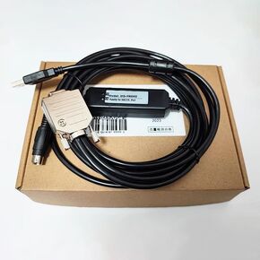 IFD-PRG02 for PLC Touch Screen Debugging Cable Text Programming Cable Download Cable Communication Cable Data Cable Dual Chip Design Industrial Grade 3 Meter