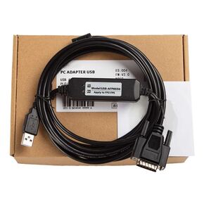 USB-AFP8550 for FP3/FP5 Series PLC Debugging Cable Programming Cable Link Download Cable Data Cable Communication Cable Dual Chip Design Industrial Grade 3 Meters