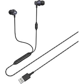 okcsc USB Wired Earbuds, Inline Mic/Multi-Function Button for PC, Mobile, Dual Mode Gaming and Music Headset with Active Noise Cancellation/Touch Control, Low Latency Gaming Mode, Audio Mode, 6.5FT