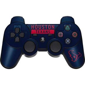 Skinit Skinit Gaming Gaming Skin متوافق مع وحدة التحكم اللاسلكية Dual Frook PS3 - تصميم سلسلة الأداء الأزرق المرخص رسميًا