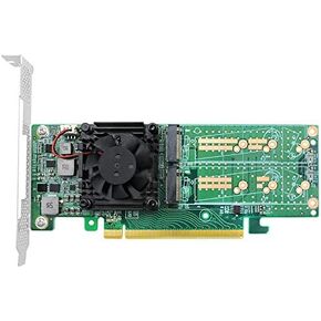 PCI Express x16 to Quad M.2 NVMe SSD Switch Adapter 4*NVMe SSD for 2242,2260,2280mm, 8747-8I-M.2