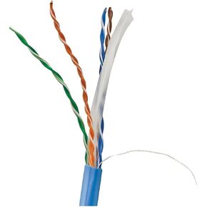 MBW6U-00934 CAT-6 UTP Solid Riser CMR Cable, 1,000ft (Blue)