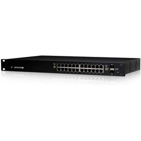 Ubiquiti Networks EdgeSwitch ES-24-250W 24-Port 250W Managed PoE+ Gigabit Switch (Renewed)