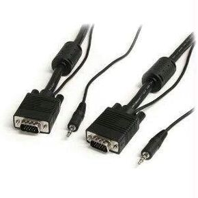 Startech 25 قدم Coax عالية الدقة شاشة كابل VGA مع الصوت HD15 M-M