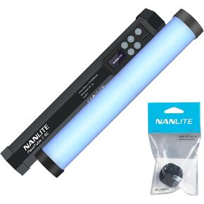 Nanlite Pavotube II 6C LED RGB Tube ، 2700K-7500K درجة حرارة لون في جميع أنحاء العالم مع موصل ضوء 6 ج