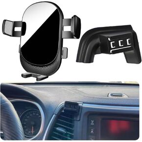 Car Phone Holder for Jeep Cherokee Auto Accessories [Only for 2014-2023 Cherokee] [Auto Lock Hands Free Cell Phone Mount Car fits for iPhone & All Smartphones]