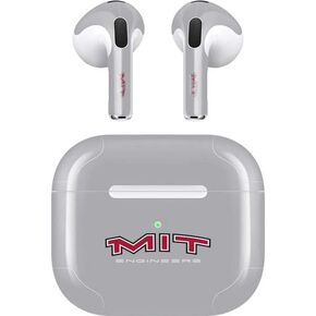 Skinit Decal Audio Skin Compatible with Apple AirPods (3rd Gen, 2021) - Officially Licensed MIT Engineers Grey Design
