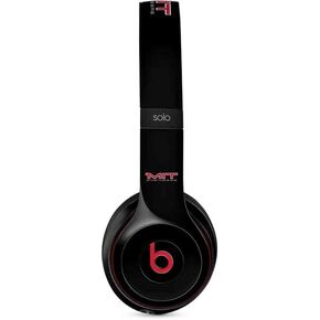 Skinit Decal Audio Skin Compatible with Beats Solo 2 Wireless - Officially Licensed Massachusetts Institute of Technology MIT Engineers Black Design
