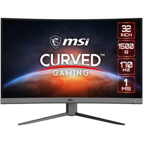 MSI G32C4 E2 31.5" FHD Curved Gaming PC Display - 1500R VA Panel, 1920x1080, 170Hz/1ms, 16:9, FreeSync Premium - DisplayPort 1.2a, HDMI 1.4b