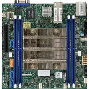 Supermicro MBD-X11SDV-4C-TLN2F-O X11SDV-4C-TLN2F - Motherboard - mini ITX - Intel Xeon D-2123IT - USB 3.0-2 x 10 Gigabit LAN - onboard graphics
