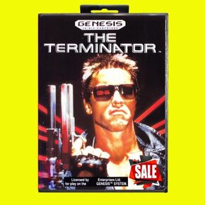 Terminator Game Cartridge 16 Bit MD Game Card مع صندوق البيع بالتجزئة لـ Sega Mega Drive