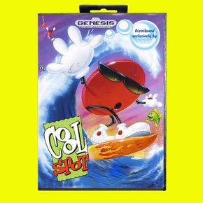 Cool Spot Game Cartridge 16 Bit MD Game Card With Retail Box For Sega Mega Drive