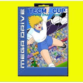 Tecmo Cup Football Game Card 16 Bit MD Game Card With EUR Cover Retail Box For Sega MegaDrive & Genesis