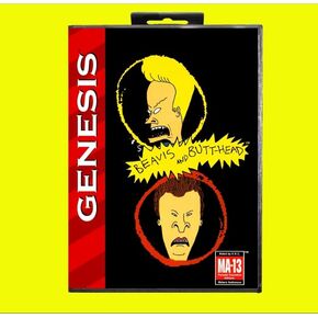 Beavious Babh Game Cartridge 16 Bit MD Game مع صندوق البيع بالتجزئة لـ Sega Mega Drive