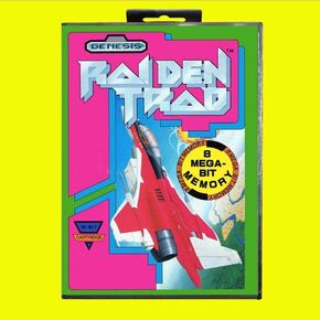 Raiden Trad Game Cartridge 16 Bit MD Game Card With Retail Box For Sega Mega Drive