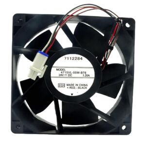 4715VL-05W-B76 Fan 12CM for 24V 1.20A 12038 120X120X38MM 4-Wire Cooling Fan