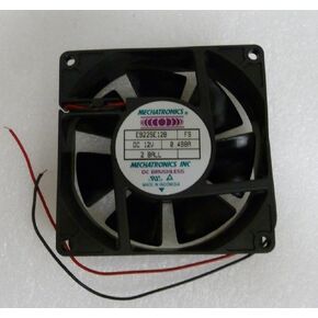 New Mechatronics E9225E12B DC 12V .498A Brushless Fan