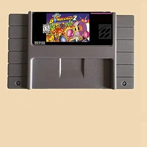 Royal Retro Super Bomberman 2 16 bit Big Gray Game Card For NTSC Game Player 10Pcs/Lot