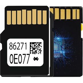 2025 Navigation SD Card 86271-0E077, for Toyota Rav4 Corolla Avalon Camry Tacoma, Latest Update USA/CAN GPS Map