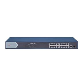 Hikvision DS-3E0518P-E 16-Port Unmanaged Gigabit PoE Switch