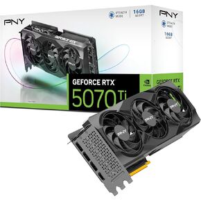PNY GEFORCE RTX ™ 5070 TI 16GB Triple Fan Graphics Card DLSS4