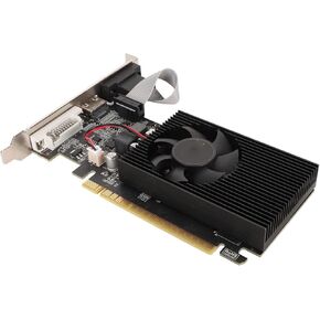730 ، 4GB DDR3 128BIT ، DIRECTX 12 بطاقة رسومات متعددة المنفذ ، بطاقة فيديو ، وحدة معالجة الرسومات الكمبيوتر للعمل ، منخفضة الطاقة ، منخفضة ، تدعم ITX و SFF ، مروحة واحدة