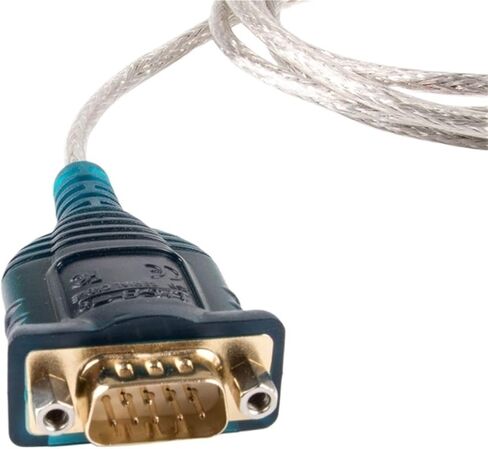 USB to DB9 RS232 Serial Adapter 9 Pin Male to COM Port Chip Computer PC Converter Cable Support Win10/8/7/Mac/Vista in Saudi Arabia