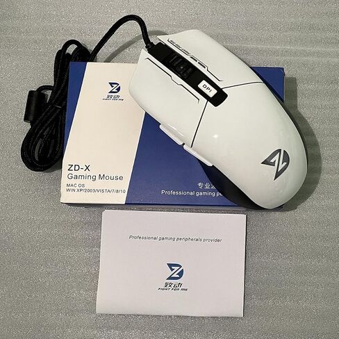 ZD-X 3200DPI الفئران الماوس للألعاب السلكية للكمبيوتر الشخصي / MAC للاعبين المحترفين ، RGB Breath Light ، 6 أزرار in Saudi Arabia