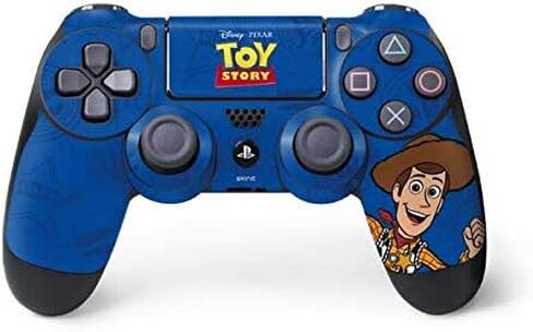 Skinit Decal Gaming Skin Compatible with PS4 Controller - Officially Licensed Disney Toy Story Sheriff Woody Design in Saudi Arabia