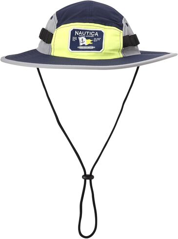 Nautica Men's Mainsail Boonie Hat - UV Protection Wide Brim Safari Fishing Hat in Saudi Arabia