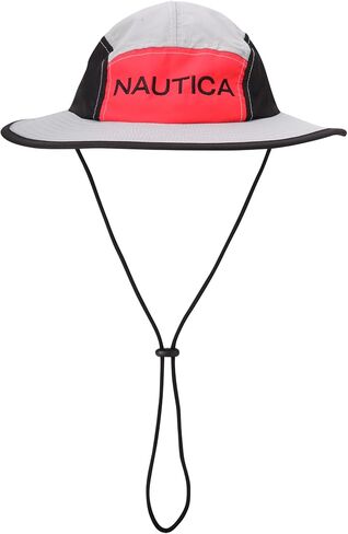 Nautica Men's Mainsail Boonie Hat - UV Protection Wide Brim Safari Fishing Hat in Saudi Arabia