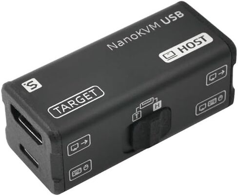 youyeetoo sipeed nanokvm-usb ، 4K kVM ، بحجم الإصبع ، للخوادم/sbcs ، التشغيل المريح والصيانة/الأدوات للتعاون متعدد الأجهزة ، USB-KVM (حزمة أدوات أسود)) in Kuwait