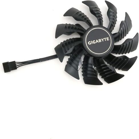 2 PCS تبريد مروحة الاستبدال مروحة مروحة المعجبين GIGABYTE R9 380X 390 G1 الألعاب in Kuwait