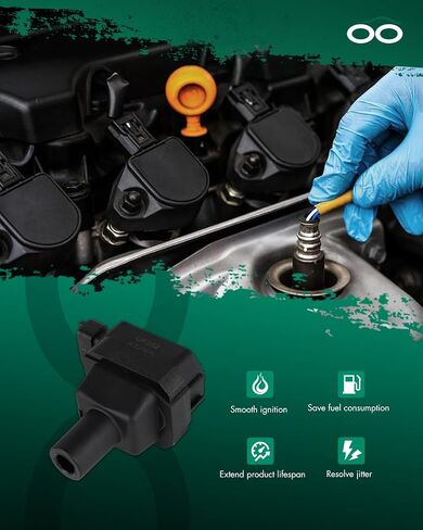 SCITOO 8 ignition coils + 8 iridium Spark Plugs,for Mercedes-Benz SL500 5.0L 1996-1998,for S500 5.0L 1996-1999,for S420 4.2L 1996-1999,for E420 4.2L 1997 C1216 UF-352 5C1227 in Saudi Arabia