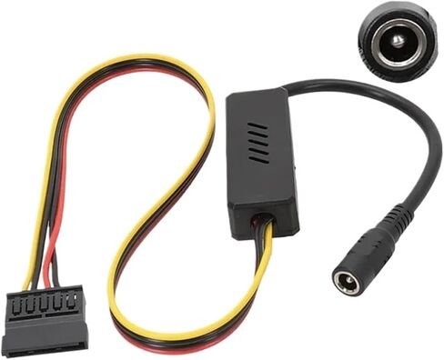 DC 5525 to SATA IDE Hard Drive Power Supply Cable DC 12V to SATA Hard Drive Cable Step-Down Voltage Regulator(1 SATA) in Saudi Arabia