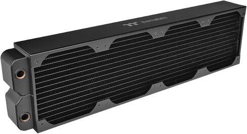 Thermaltake CL-W192-CU00BL-A Pacific CL480 الرادياتير/النحاس الكامل/G1/4 المواضيع-أسود in Saudi Arabia