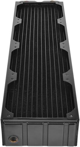 Thermaltake CL-W192-CU00BL-A Pacific CL480 الرادياتير/النحاس الكامل/G1/4 المواضيع-أسود in Saudi Arabia
