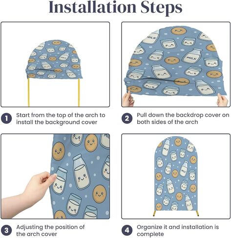 6.6 قدم القوس الخلفية غطاء اليد النص المرسومة للفئة 2025 فئة التخرج 2025 شارة الزفاف غطاء قوس دنة ملاءمة أغطية الوقوف الخلفية الممتدة لزخارف حفل زفاف حفل زفاف in Kuwait