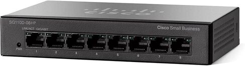 Cisco SG110-16 Unmanaged Switch | 16 Gigabit Ethernet (GbE) Ports | Limited Lifetime Protection (SG110-16-NA) in Saudi Arabia