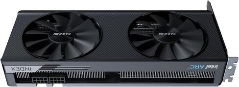 WEELIAO GUNNIR Intel Arc A750 Photon 8G OC White Graphics Card,2400Mhz Video Card,8GB 256-bit GDDR6,PCIE 4.0,1 HDMI,3 DP,3 Fans, TBP 285W in Kuwait