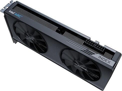 WEELIAO GUNNIR Intel Arc A750 Photon 8G OC White Graphics Card,2400Mhz Video Card,8GB 256-bit GDDR6,PCIE 4.0,1 HDMI,3 DP,3 Fans, TBP 285W in Kuwait
