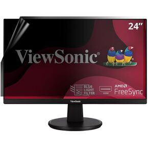 Privacy Lite 2-Way Anti-Glare Anti-Spy Filter Screen Protector Film Compatible with Viewsonic Monitor VA2447-MH