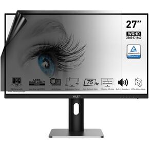 Privacy Lite 2-Way Anti-Glare Anti-Spy Filter Screen Protector Film Compatible with MSI Pro MP273QP
