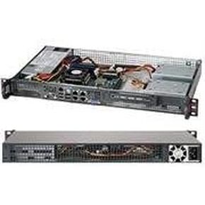 SuperChassis 200W 1U Rackmount Server Chassis - Black