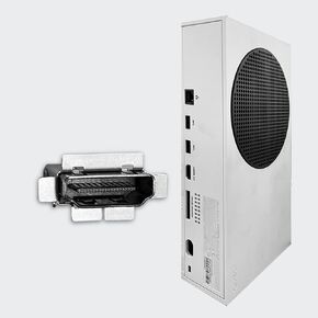 استبدال منفذ HDMI لـ XSS Console Display Socket Connector Connector for Xbox Series S ، Original Factory M1097399