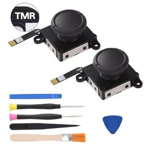 Ciunura 2-Pack New-Generation TMR Joystick Replacement Kit for Nintendo Switch Joy-Con | Fix Drift Issue on Switch, Switch Lite & OLED | Includes Repair Tools | Compatible with Switch 2 & Original Joy-Con | Drift - Free, 5M+ Operations