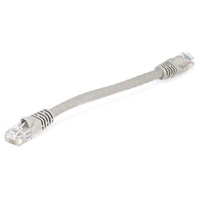 Monoprice 0.5FT 24AWG Cat6 550MHz UTP Ethernet Bare Copper Network Cable - Gray