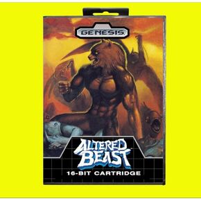 ALT BEAST GAME CARTRIDGE 16 BIT MD GAME مع صندوق البيع بالتجزئة لـ SEGA MEGA DRIVE